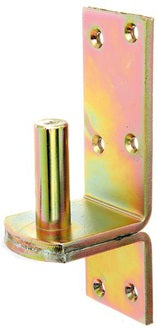 Kloben DII auf Platte 20x35mm galv.gelb verz.GAH