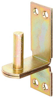 Kloben DII auf Platte 16x28mm galv.verz.d.pass.GAH