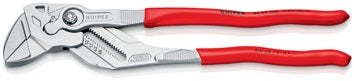 Zangenschlüssel L.300mm Spann-W.68mm verchr.Ku.-Überzug KNIPEX