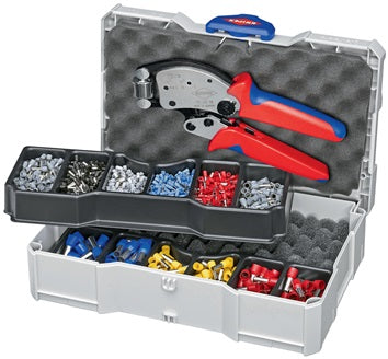 Aderendhülsensortiment Twistor16 1191-tlg.0 5-16 mm² im Systainer KNIPEX