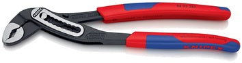 Wasserpumpenzange Alligator® L.250mm Spann-W.46mm pol.Mehrkomp.-Hüllen KNIPEX