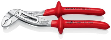 Wasserpumpenzange Alligator® L.250mm Spann-W.46mm verchr.VDE tauchisol.KNIPEX
