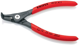 Außensicherungsringzange A 11 f.Wellen D.10-25mm 90Grad gew.L.130mm KNIPEX