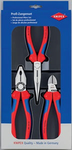 Zangensatz Montage-Paket Inh.3tlg.Ku.-Tiefziehteil KNIPEX