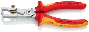 Abisolierzange StriX L.180mm VDE verchr.Mehrkomp.-Hüllen KNIPEX