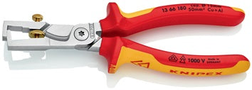 Abisolierzange StriX L.180mm VDE verchr.Mehrkomp.-Hüllen KNIPEX