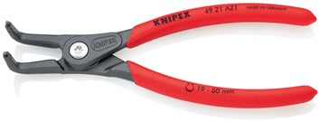 Außensicherungsringzange A 21 f.Wellen D.19-60mm 90Grad gew.L.165mm KNIPEX