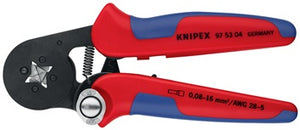 Aderendhülsenzange L.180mm 0 08-10 0+16 0 (AWG 28-5) mm² brün.Mehrkomp.-Hüllen