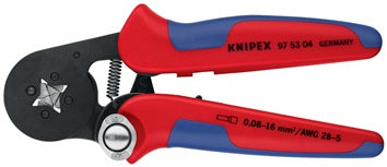 Aderendhülsenzange L.180mm 0 08-10 0+16 0 (AWG 28-5) mm² brün.Mehrkomp.-Hüllen