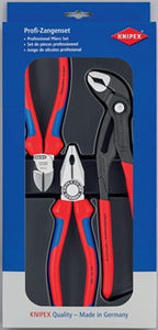 Zangensatz Bestseller-Paket Inh.3tlg.pol.Kunststoff-Tiefziehteil KNIPEX