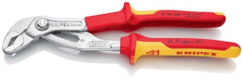 Wasserpumpenzange Cobra® L.250mm Spann-W.46mm verchr.VDE 2K-Hülle KNIPEX