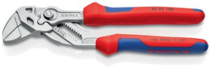 Zangenschlüssel L.180mm Spann-W.40mm verchr.Mehrkomp.-Hülle KNIPEX
