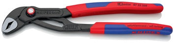 Wasserpumpenzange Cobra® L.250mm Spann-W.46mm pol.Mehrkomp.-H. QuickSet KNIPEX