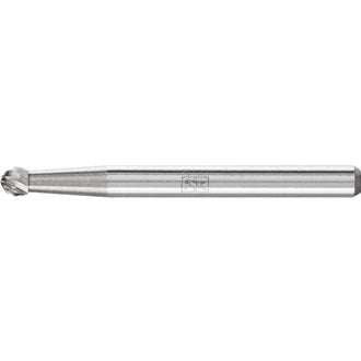 Kleinfrässtift Form F KUD D.3mm Kopf-L.2mm Schaft-D.3mm HM Verz.3 Plus PFERD