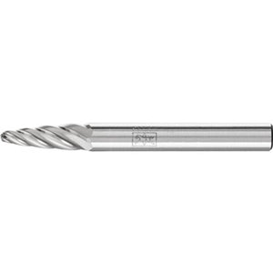 Frässtift RBF D.6mm Kopf-L.18mm Schaft-D.6mm HM Verz.INOX PFERD