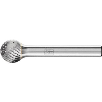 Frässtift KUD D.12mm Kopf-L.10mm Schaft-D.6mm HM Verz.3 PLUS PFERD