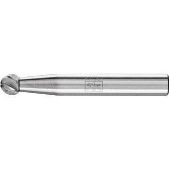 Frässtift KUD D.6mm Kopf-L.5mm Schaft-D.6mm HM Verz.INOX PFERD