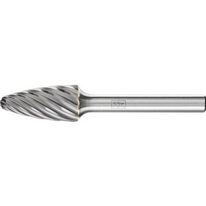 Frässtift RBF D.12mm Kopf-L.25mm Schaft-D.6mm HM Verz.INOX PFERD