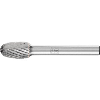 Frässtift TRE D.10mm Kopf-L.16mm Schaft-D.6mm HM Verz.3 PLUS PFERD