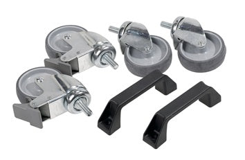 Doppelstativzubehör 6tlg. Rollen- und Griffset