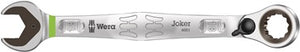 Maulringratschenschlüssel Joker SW 18mm L.234mm umschaltbar Rings.15Grad WERA
