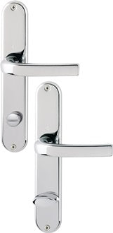 Langschildgarnitur Cervina M191/322 MS F49 SK/OL-78 78mm DIN L/R HOPPE