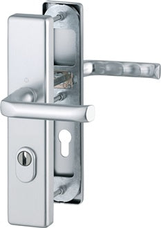 Schutzgarnitur London 113/2222ZA/2210 Alu.F1 72mm 42-47mm HOPPE