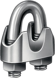 Drahtseilklemme ähnl.DIN 741 Gew.M5 Nenn-Gr.6 5mm verz.VE=200St.