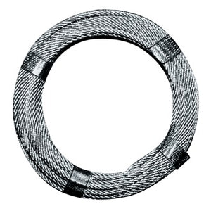 Drahtseil D.6 0mm L.80m 6 x 12+1 FE Bruchkraft 13 24 kN Stahl verz.
