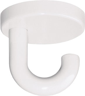 Einzelhaken 477.90.040 Unterkopfh.A.40mm PA 90 tiefschwarz H.40mm D.40mm HEWI