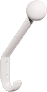 Garderobenhaken 477.90.080 einfach A.116mm PA 50 stahlblau H.172mm HEWI