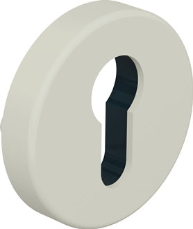 Schlüsselrosetten-Paar 306.23PB 99 Ku.99 Schildst.10 5mm BB rd.HEWI