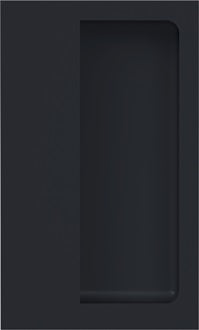 Schiebetürmuschel 539B PA 92 grau ma rechteck.TS ab 19mm f.HLT