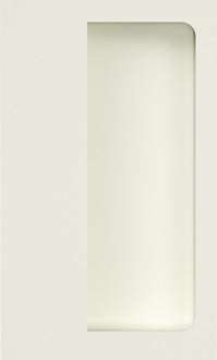 Schiebetürmuschel 539B PA 99 reinweiß ma rechteck.TS ab 19mm f.HLT