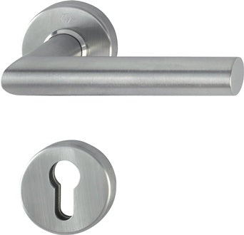 Rosettenhalbgarnitur Ams.E1400Z/42/42S VA F69 4-KT.8mm f.Kombischutz HOPPE