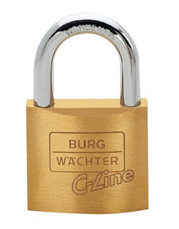 Zylindervorhangschloss 222 40 Schlosskörper-B.40mm MS versch.-schl.BURG-WÄCHTER