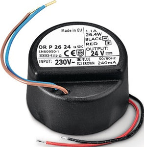 Zutrittskontrollsystem Netzt.NT 1 1 A-24 V UP schwarz Netzt.Unterputz GEZE