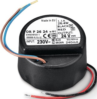 Zutrittskontrollsystem Netzt.NT 1 1 A-24 V UP schwarz Netzt.Unterputz GEZE