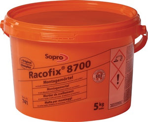 Montagemörtel Racofix® 8700 1:3 Raumteile (Wasser/Mörtel) 5kg Eimer SOPRO