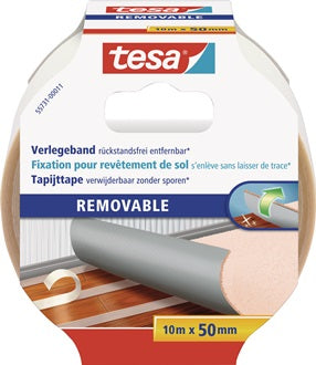 Doppelseitiges Verlegeband 55731 L.10m B.50mm Rl.TESA