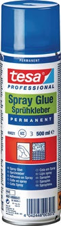 Sprühkleber permanent 60021 transp.500 ml Spraydose TESA