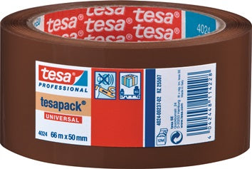 Verpackungsklebeband PP tesapack® 4024 chamois L.66m B.50mm Rl.