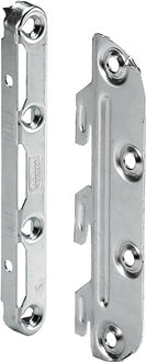 Bettverbindungsbeschlag Stahlverzinkt 3 Hak.130mm HETTICH