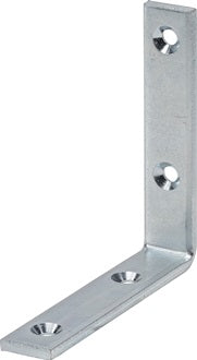 Winkel sta.L.100mm B.20mm S.5mm STA blau verz.Loch-D.5mm VORMANN