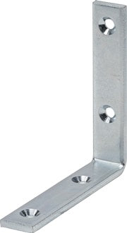 Winkel sta.L.140mm B.20mm S.5mm STA blau verz.Loch-D.6mm VORMANN