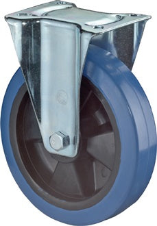 Bockrolle D.100mm Trgf.140kg Ku.Platte L102xB84mm BS ROLLEN