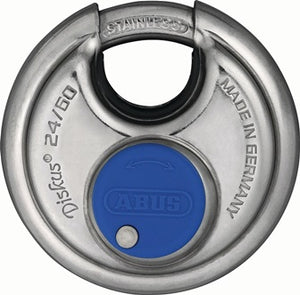 Zylindervorhangschloss 24IB/60 Schlosskörper-B.60mm VA versch.-schl.ABUS