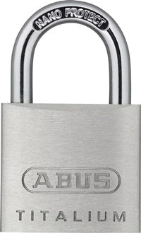 Zylindervorhangschloss 64TI/30 Schlosskörper-B.30mm Titalium versch.-schl.ABUS