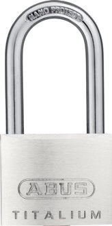 Zylindervorhangschloss 64TI/40HB40 gl Schlosskörper-B.40mm Titalium gl.6411 ABUS