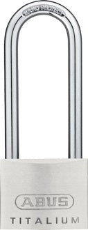 Zylindervorhangschloss 64TI/50HB80 Schlosskörper-B.50mm Titalium verschschl.ABUS